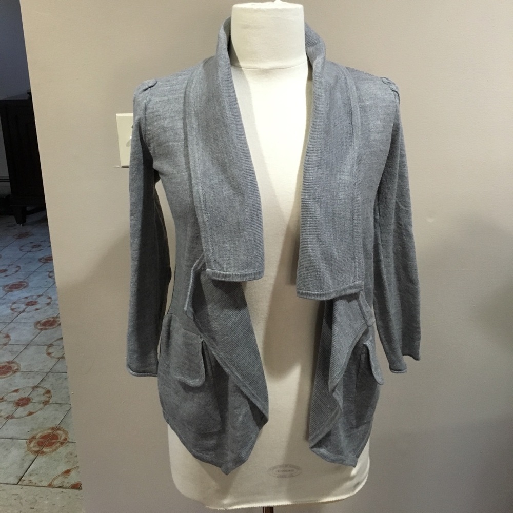 Aqua cardigan